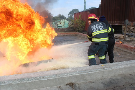 EMS Fire fighters